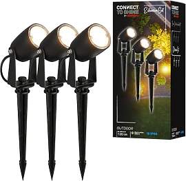 BRILONER - Connect to Shine 12V Gartensystem 3er