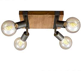 BRILONER - Deckenlampe Vintage schwenkbar,