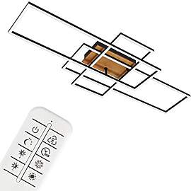 BRILONER - LED Deckenlampe mit Fernbedienung,