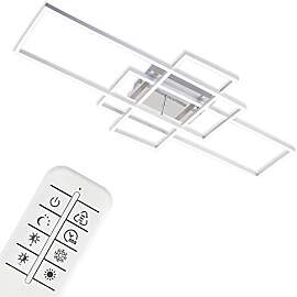 BRILONER - LED Deckenlampe mit Fernbedienung,