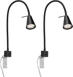 BRILONER - LED Leselampe mit Schalter am Gehäuse, 