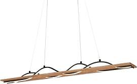 BRILONER - LED Pendelleuchte mit Wellenform,