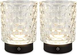 BRILONER - LED Tischlampe kabellos IP44 mit
