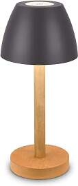 BRILONER - LED Tischlampe kabellos IP44 mit Touch, 