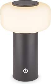 BRILONER - LED Tischlampe kabellos IP44 mit Touch, 