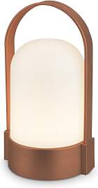 BRILONER - LED Tischlampe kabellos IP44 mit Touch, 