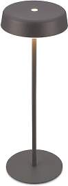 BRILONER - LED Tischlampe kabellos IP44 mit Touch, 
