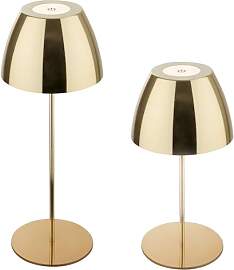 BRILONER - LED Tischlampe kabellos IP44 mit Touch, 