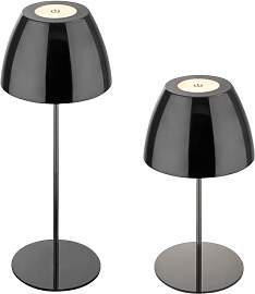 BRILONER - LED Tischlampe kabellos IP44 mit Touch, 
