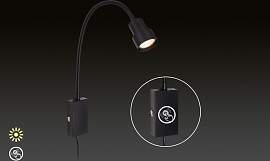 BRILONER LEUCHTEN Bettleuchte "TUSI",