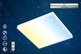 BRILONER LEUCHTEN LED Panel "FRAMELESS", 