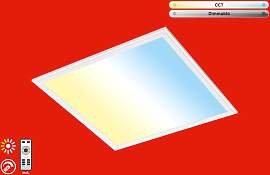 BRILONER LEUCHTEN LED Panel "Piatto",