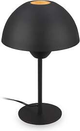 BRILONER - Nachttischlampe mit Kabelschalter, E14, 