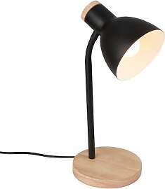 BRILONER - Nachttischlampe mit Kabelschalter,