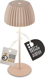 BRILONER - Riffle LED Tischlampe kabellos IP44 mit 