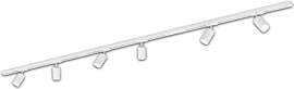 BRILONER - Schienensystem Rail Komplettset, 6x