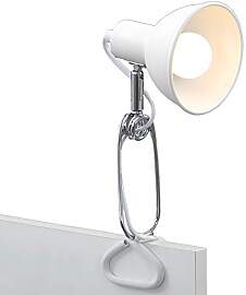 BRILONER - Schreibtischlampe mit Kabelschalter,
