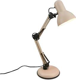 BRILONER - Schreibtischlampe mit Kabelschalter,