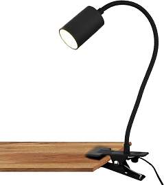 BRILONER - Schreibtischlampe mit Kabelschalter,