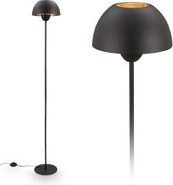 BRILONER - Stehlampe mit Fußtaster, E27 Fassung,