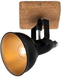 BRILONER - Wandleuchte Innen schwenkbar, Vintage,