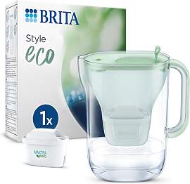 BRITA Wasserfilter-Kanne Style eco Grün (2,4l)