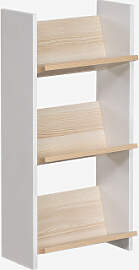 Broby Bücherregal 45x90 Cm Aus Holz Weiss - Sklum