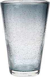 broste Copenhagen Trinkglas Gross Bubble grau 0,4 l