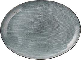 Broste Nordic Sea Platte oval 35 cm Servierplatte