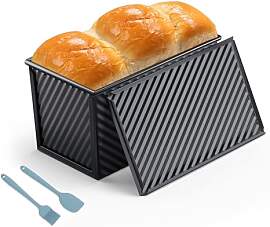 Brotbackform mit Deckel, Toastbrot Backform 450g,