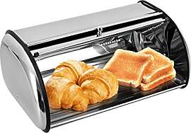 Brotkasten, Brotdose aus Metall,410 Edelstahl
