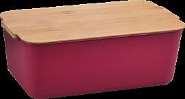 Brotkasten KESPER "Brotbox", beere,