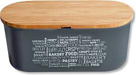 Brotkasten KESPER "Brotbox", grau,