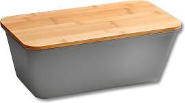 Brotkasten KESPER, schwarz (natur, schwarz),