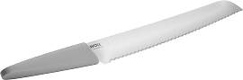 Brotmesser WOLL "Cutting Edge", grau,