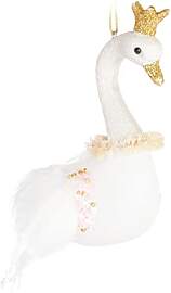 BRUBAKER Schwan Prinzessin mit Glitzer Krone