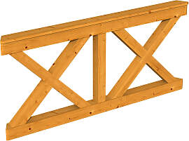 Brüstungsgeländer SKANHOLZ