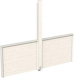 Brüstungsgeländer SKANHOLZ, weiß, H:106cm