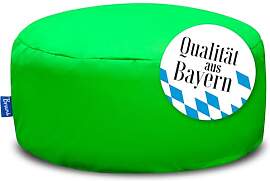 Bruni Pouf Sitzhocker M in Grün – runder