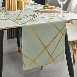 Brylleii Tischläufer Modern Frühling Salbeigrün 