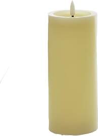 B & S LED Wachskerze creme 17,5 x Ø 7,5 cm