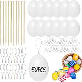 Bstalpine 50 Ostereier zum Bemalen 6 cm –