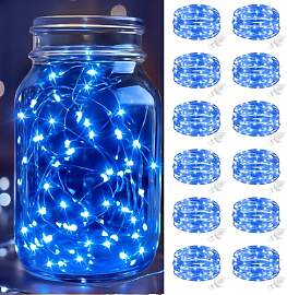 btfarm 12 Stück LED Lichterkette mit Batterie