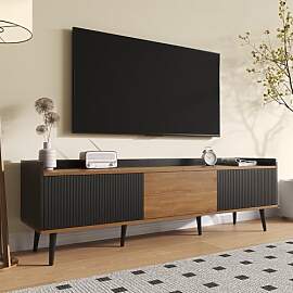 BTM TV Schrank 160cm, TV Unterschrank mit 3