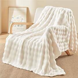 Bubble Decke Kuscheldecke Flauschig - 150x200cm
