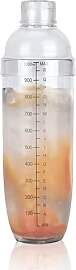 Bubble Tea Shaker, Klarer Kunststoff Cocktail