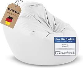 BuBiBag 2in1 Sitzsack L - XXL mit Füllung für