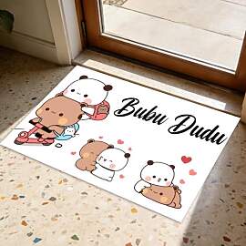 Bubu Dudu Fußmatte Weiß 40x60cm Fussmatte Innen