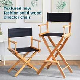 Buchen-Direktorenstuhl, tragbarer Klappstuhl aus