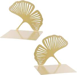 Buchstützen Metall, Bücherhalter für Regal,